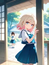 夏休み — かあかあさんのAIイラスト