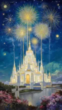 Celestial Firework Celebration