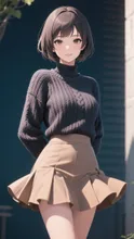 生成チャレンジ第167弾·編み物のファッション の投稿作品