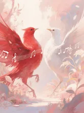 画像生成チャレンジ·紅白歌合戦 の投稿作品