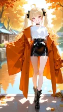 ミニスカート黄色ちゃん