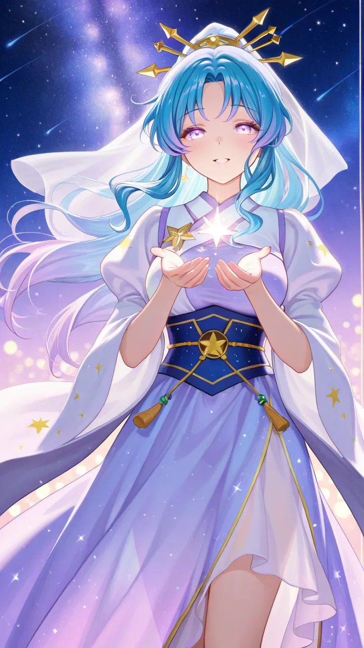 P　星降る夜の羽衣