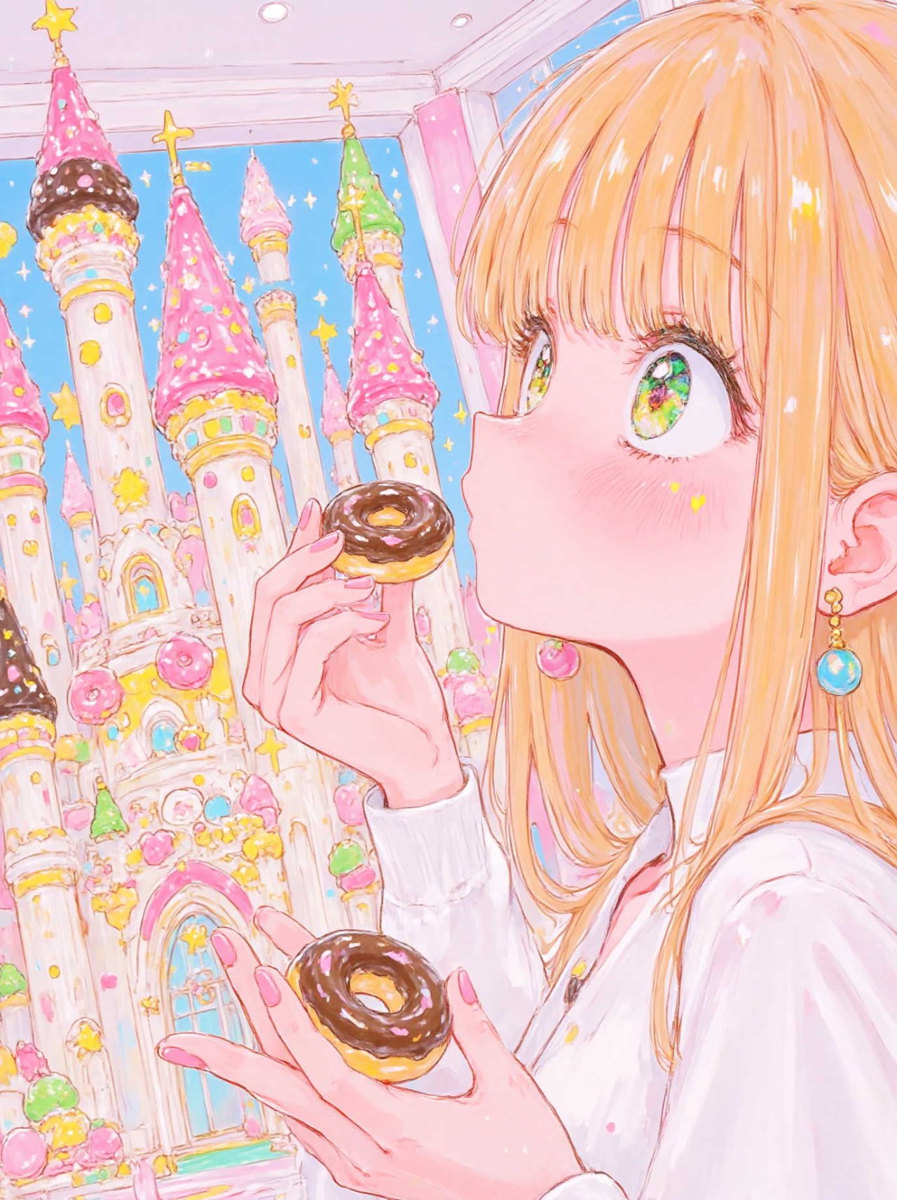 カラフルで可愛いイラスト - 画像生成チャレンジ / sakurawhite