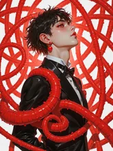 生成チャレンジ第167弾·編み物のファッション の投稿作品
