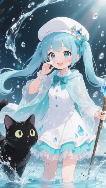 初級水魔法、修行中