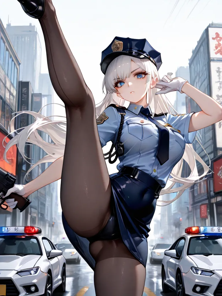 セクシーハイキック — ヤスさんのAIイラスト