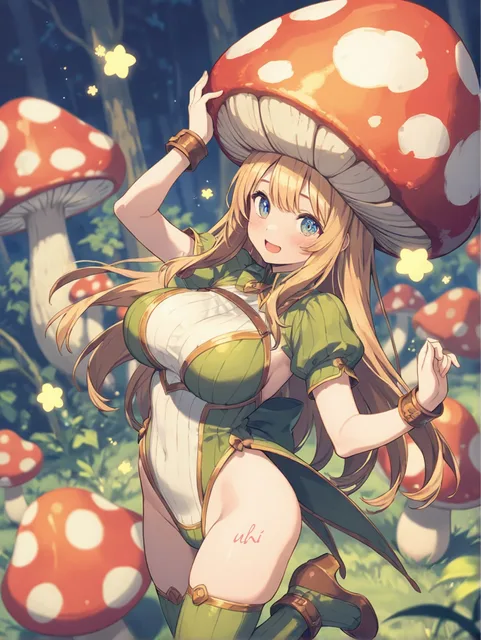 「森のキノコ姫」