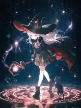 魔女の使い魔·今宵チャレンジ の投稿作品