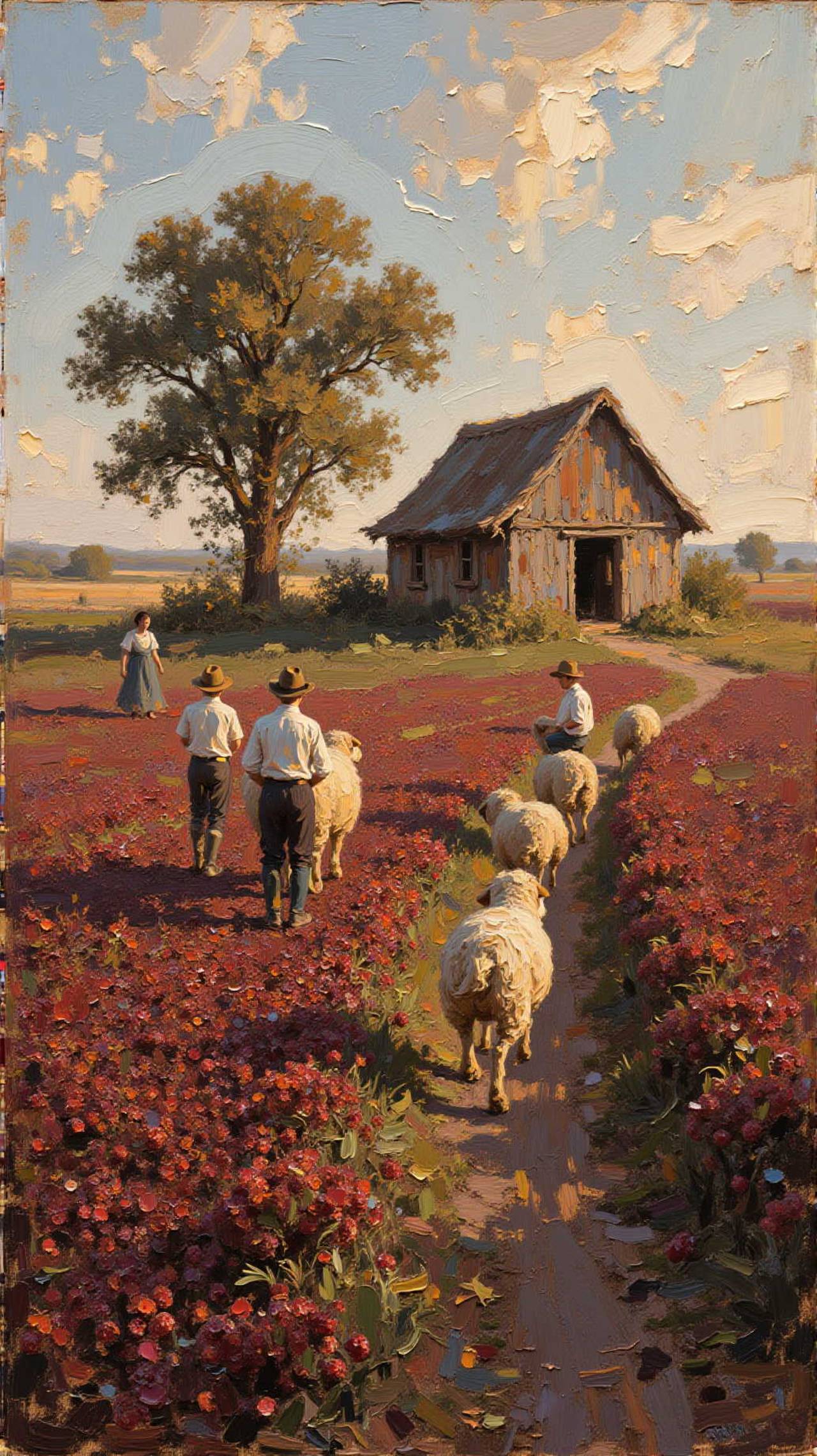 Cranberry field