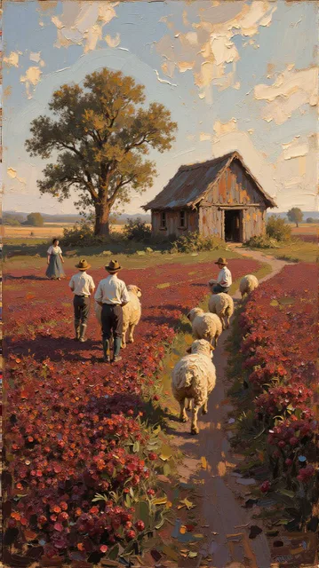 Cranberry field