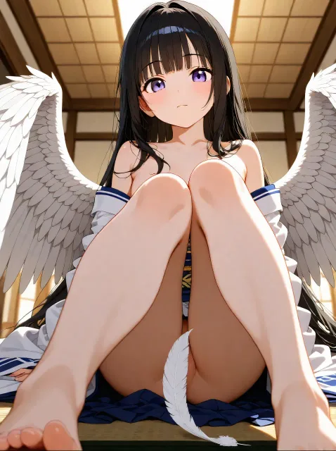 冬の機織り
