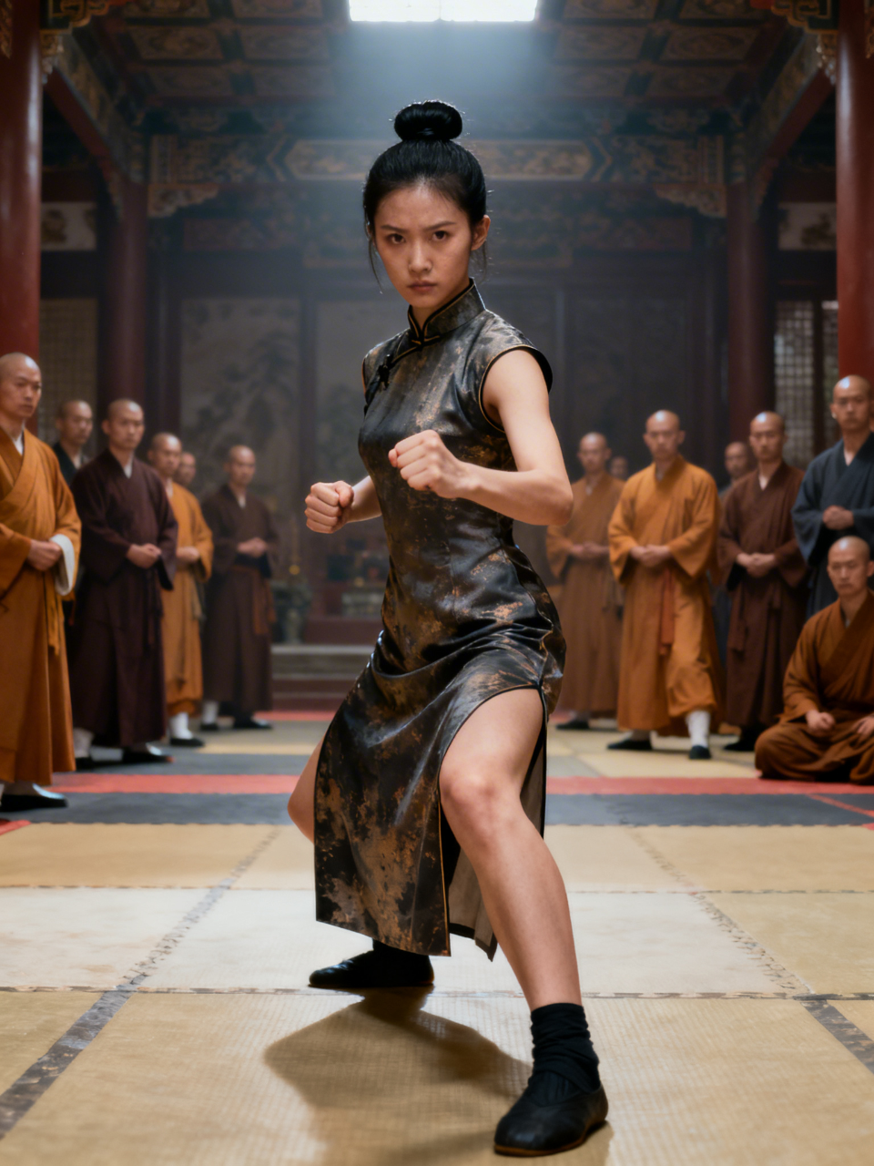 孤高の女拳士
