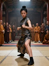 孤高の女拳士