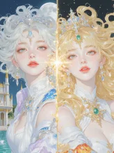 月の王女 vs 太陽の王女·仕えるならどっち の投稿作品