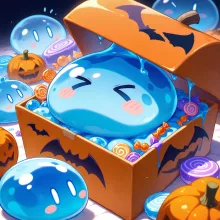 ハロウィンスライム🎃