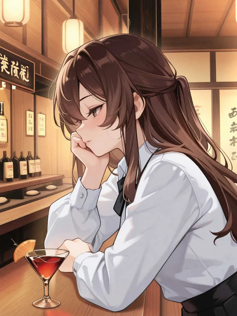 ほろ酔いの彼女