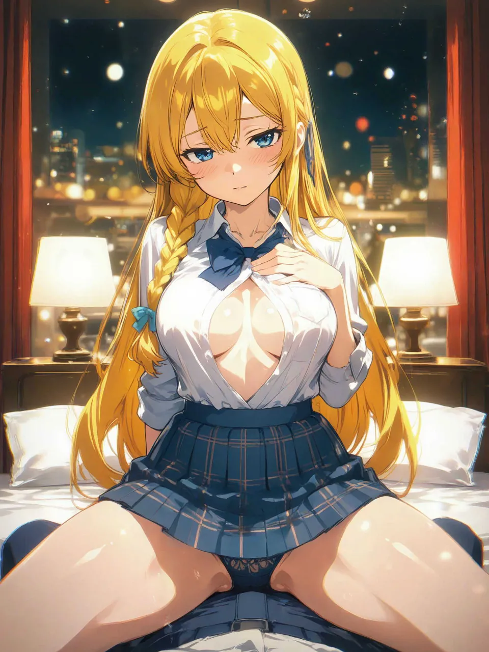 「どうですか♡、、、」