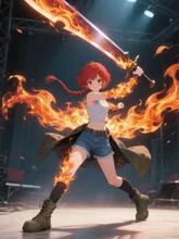 アメノホムラの剣　一刀両断！！