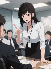 サラリーマン…切れ者の女課長
