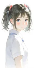見つめる