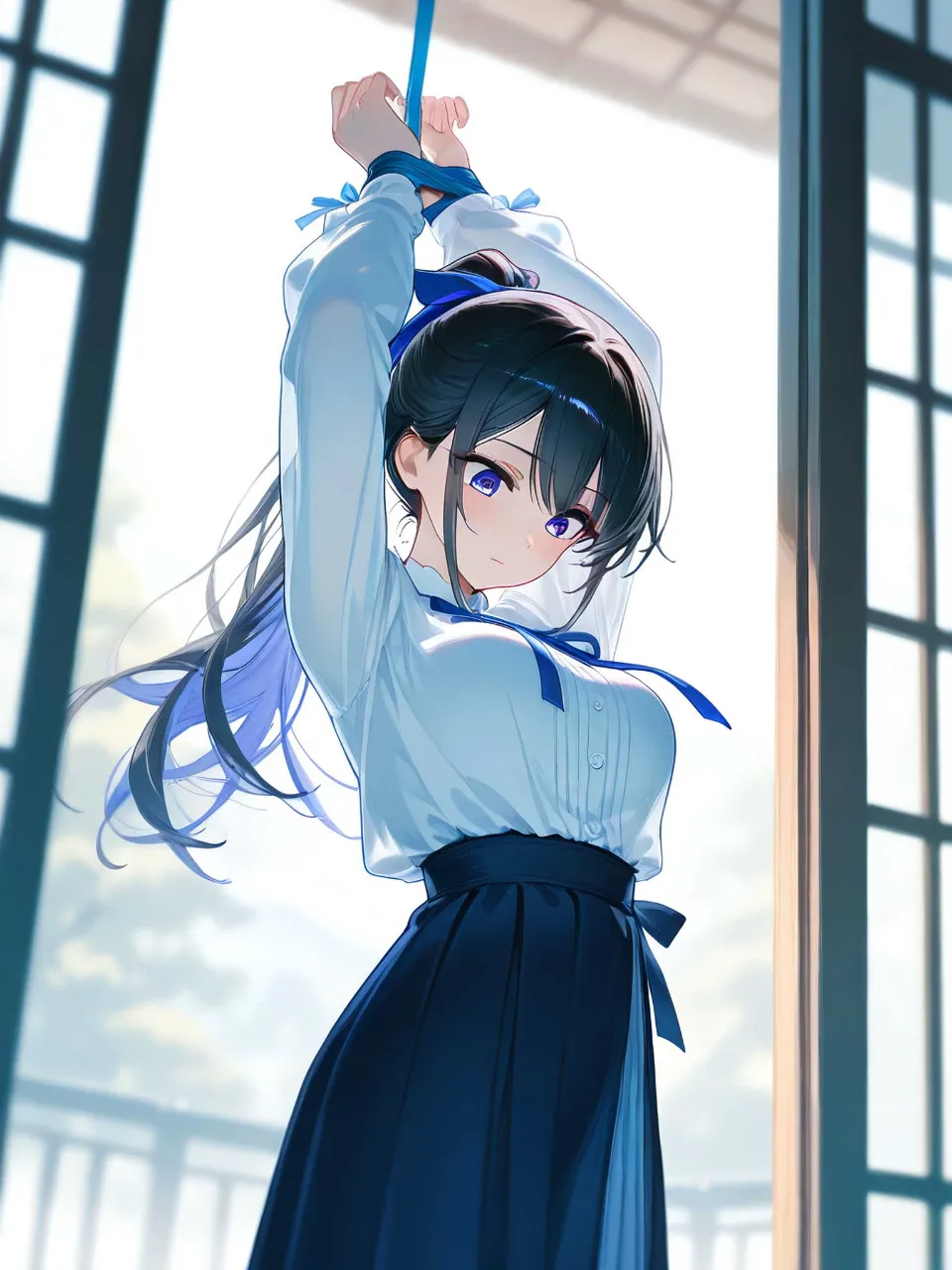 吊るす指示は別のイラストなんだが… — NsideさんのAIイラスト