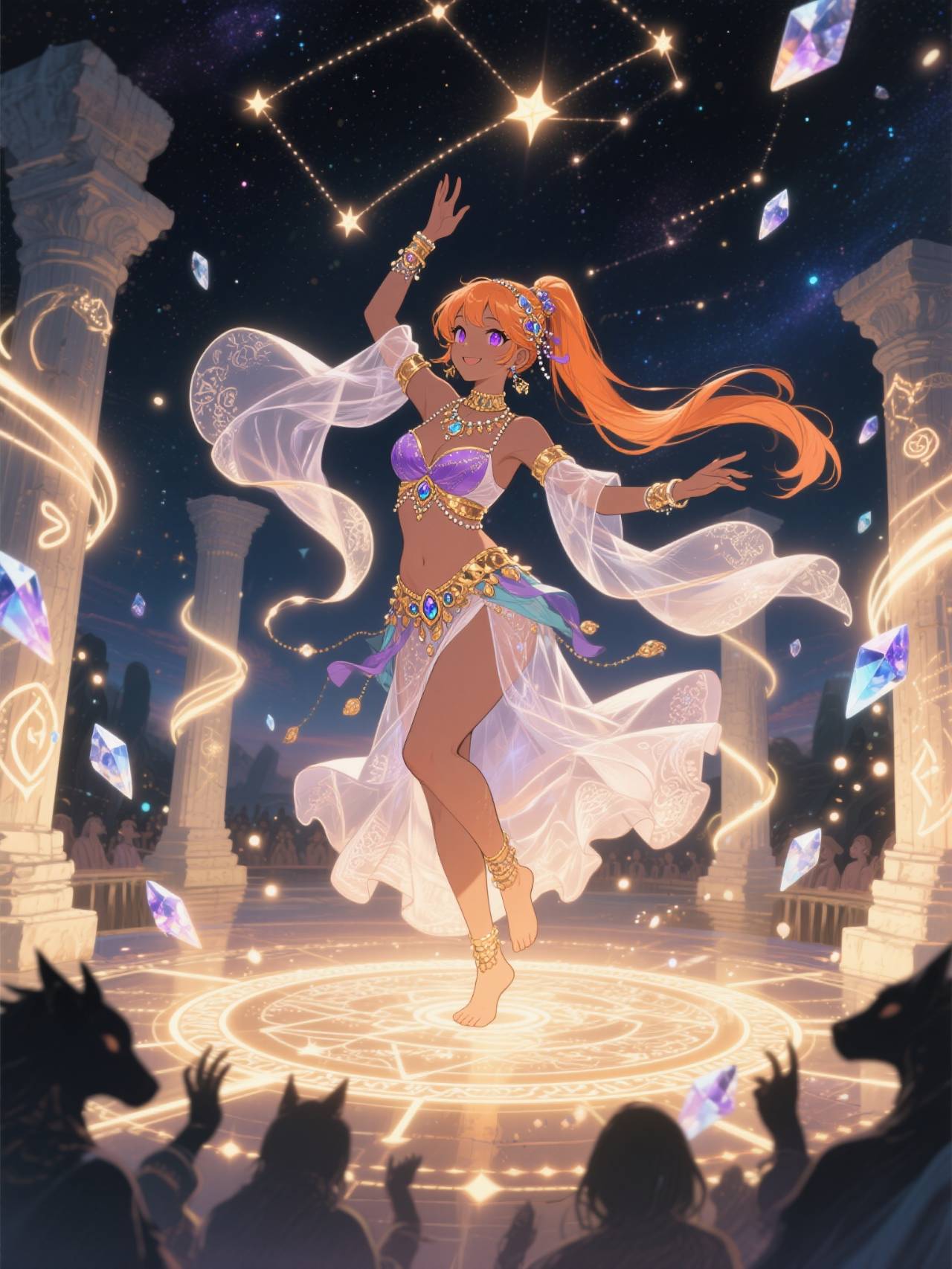 御子の舞姫 — xiungetuさんのAIイラスト