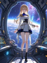宇宙船のクルー·ワープ前の艦橋 の投稿作品