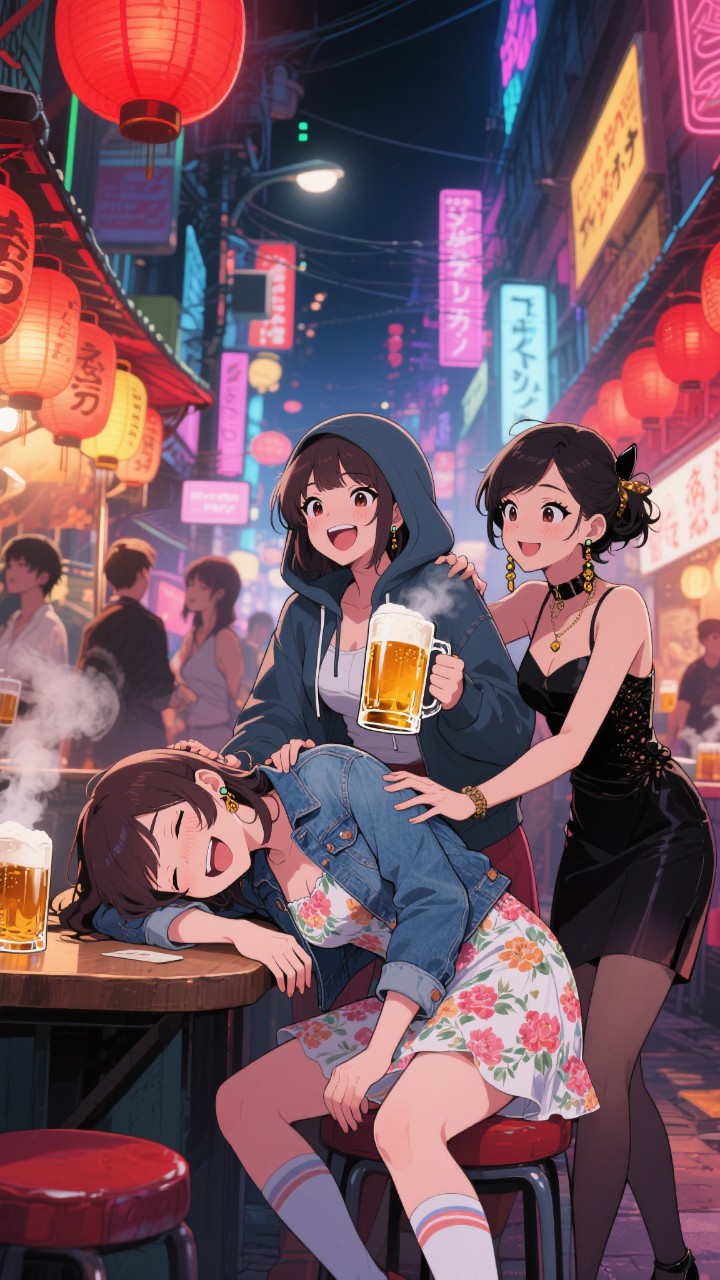 泥酔タウン・屋台ストリート