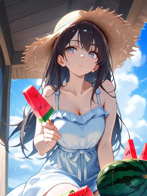 スイカそれともスイカバー❓