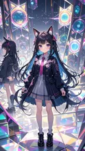鏡の世界にようこそ — リトルさんのAIイラスト