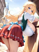 酒場の看板娘