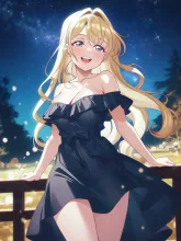 星空デートの彼女·星降る夜のデート の投稿作品