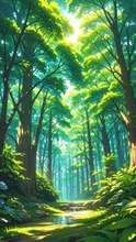 forest — れん🌙さんのAIイラスト