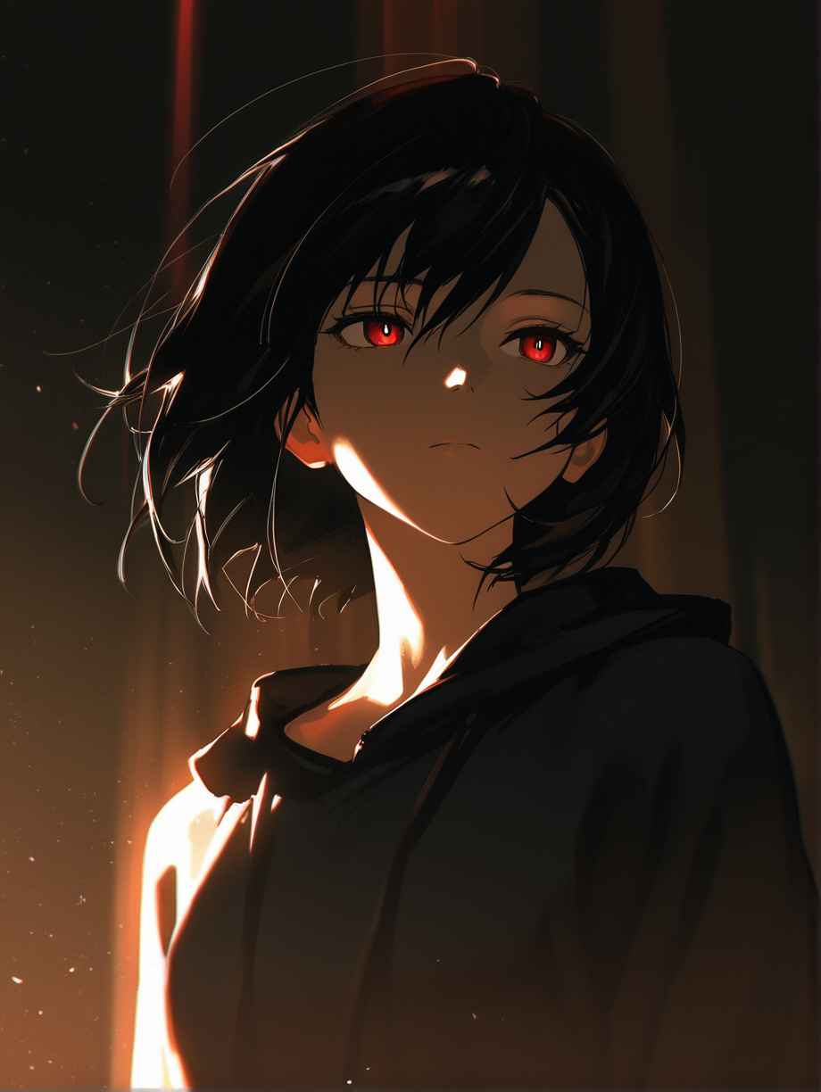 赤い太陽 — napさんのAIイラスト