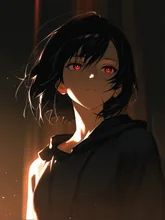 赤い太陽 — napさんのAIイラスト
