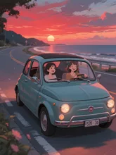 お出かけ日和…帰り道🚗³₃