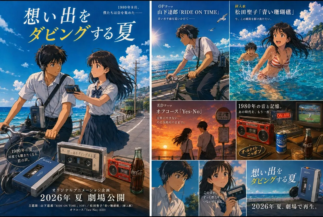 想い出をダビングする夏