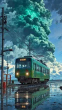画像生成チャレンジ·未来の電車 の投稿作品