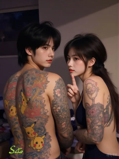 秘密のタトゥー