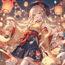 画像生成チャレンジ·ひな祭り の投稿作品