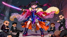 早く片付けちゃって! — カートゥーン風イラストのAIイラスト|SUPPART