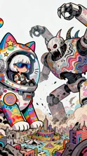 クレイジーキュートなニャンコロボ🤖