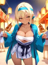 夏祭りギャル·夏祭りの夜 の投稿作品