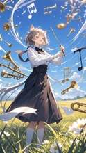 音によいしれて