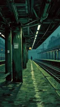 毎日怪奇ストーリーを更新！·静かで奇妙な無人駅 の投稿作品