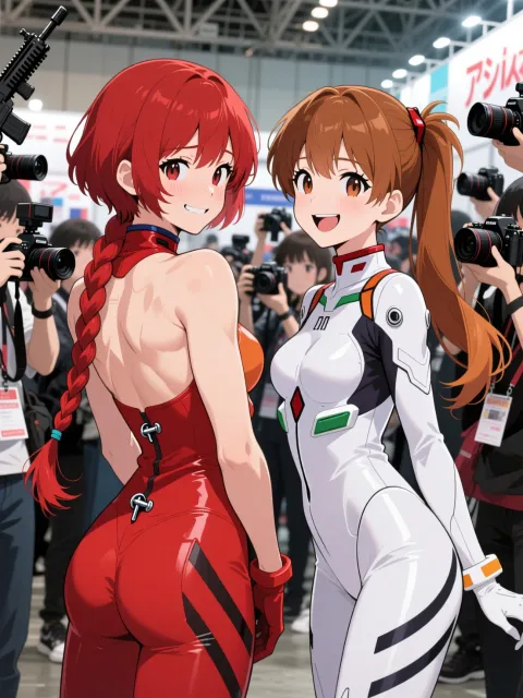 双子とコスプレ