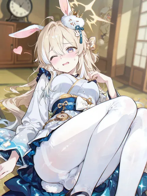 和服うさぎさん
