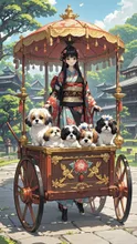 ワンちゃんと散歩