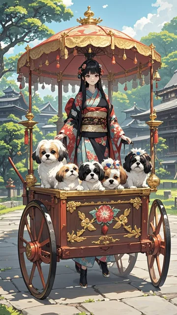 ワンちゃんと散歩