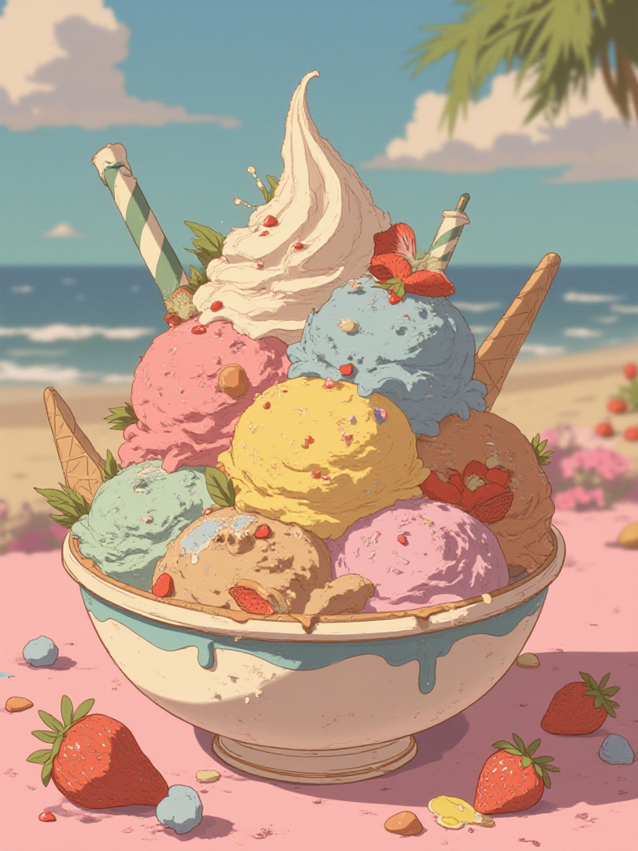 SUPPART の AI イラスト